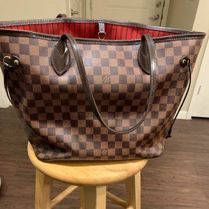 Authentic Louis Vuitton Neverfull MM Bag